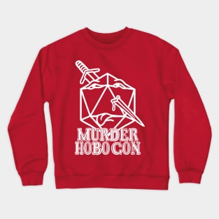 Murder Hobo Con White Crewneck Sweatshirt